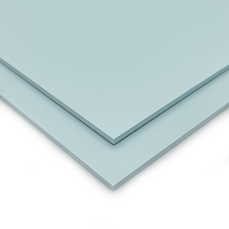 2.5mm Mint Satin PVC Wall Cladding Sheet 3.05m x 1.22m  image